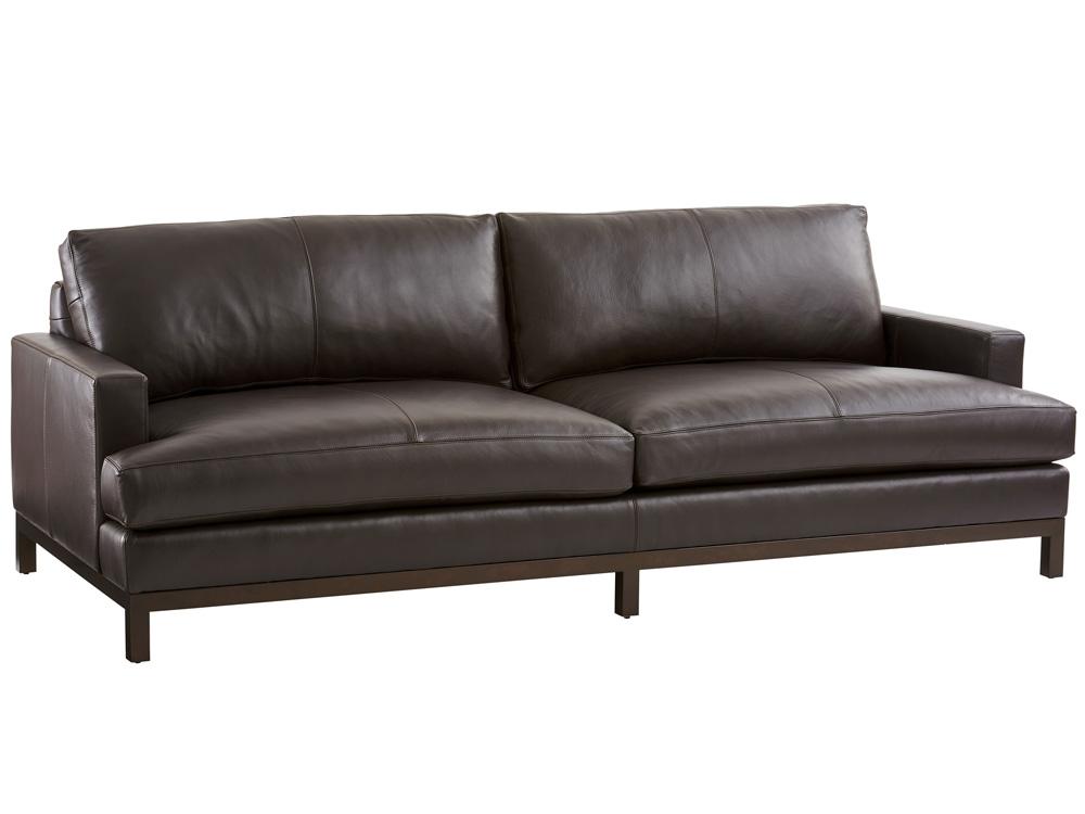 Barclay Butera - Upholstery Horizon Leather Sofa - Bronze - 5178-33-01 veiw 1