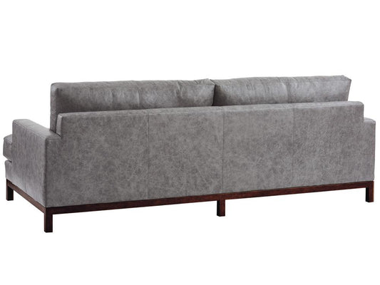 Barclay Butera - Upholstery Horizon Leather Sofa - Bronze - LL5178-33BR-40 veiw 2
