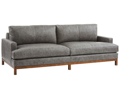 Barclay Butera - Upholstery Horizon Leather Sofa - Calias Brass - LL5178-33CB-40 veiw 1