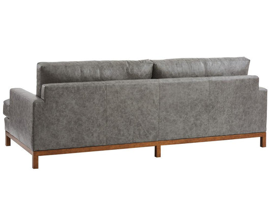 Barclay Butera - Upholstery Horizon Leather Sofa - Calias Brass - LL5178-33CB-40 veiw 2