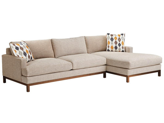 Barclay Butera - Upholstery Horizon Sectional, Calais Brass - 5178-51S-40 veiw 1