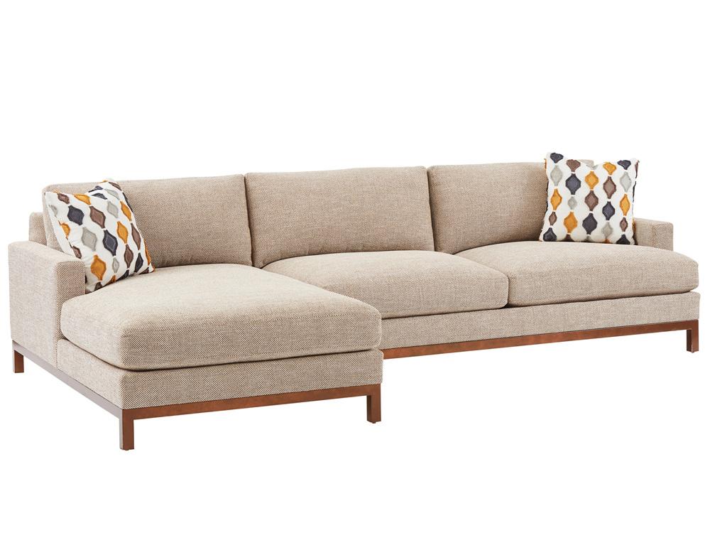 Barclay Butera - Upholstery Horizon Sectional, Calais Brass - 5178-51S-41 veiw 1