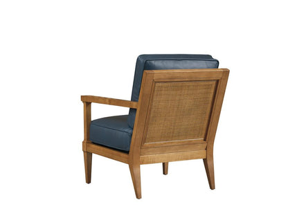 Barclay Butera - Upholstery Splashes Leather Chair, Seabreeze - LL5304-11-40 veiw 2