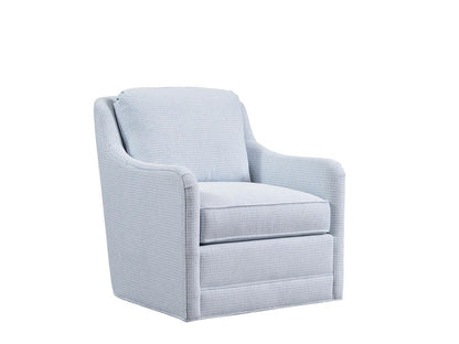 Barclay Butera - Upholstery Glennhaven Swivel Chair, Blue - 5419-11SW-41 veiw 1