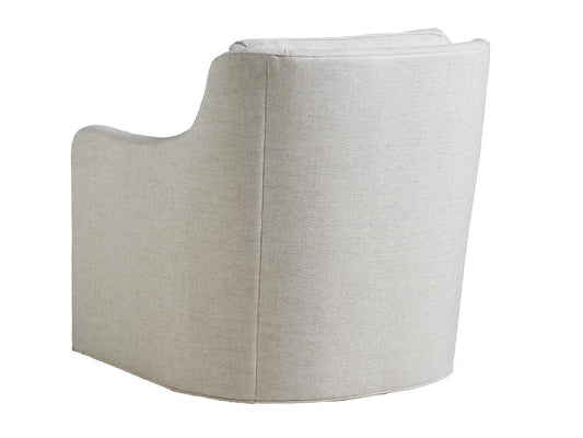 Barclay Butera - Upholstery Glennhaven Swivel Chair, White - 5419-11SW-40 veiw 2