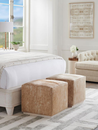 Barclay Butera - Upholstery Colby Leather Ottoman, Portola - LL5454-45AA-40 veiw 2