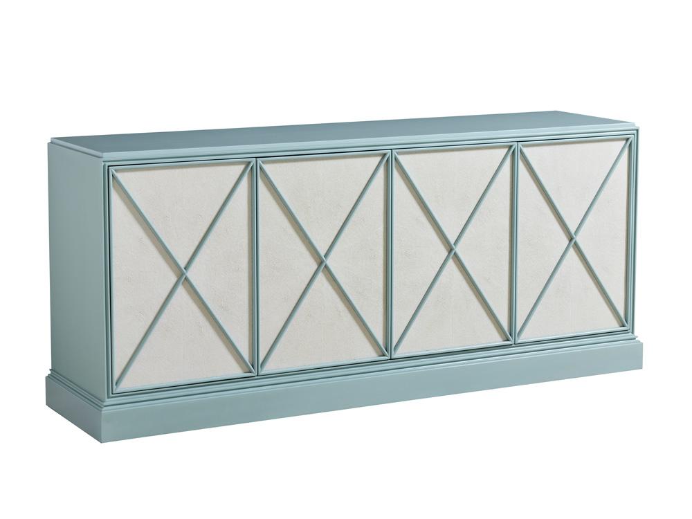 Sligh - Studio Designs Rosalind Media Console, Blue - 100XM-660 veiw 1