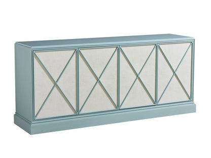 Sligh - Studio Designs Rosalind Media Console, Blue - 100XM-660 veiw 1