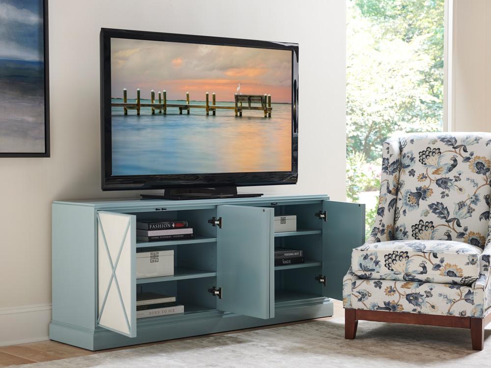 Sligh - Studio Designs Rosalind Media Console, Blue - 100XM-660 veiw 3