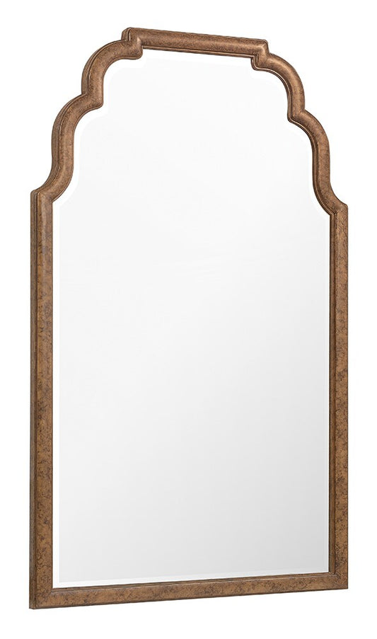 Hooker Furniture - Archives Tall Mirror in Medium Wood - 6123-90006-80 veiw 2