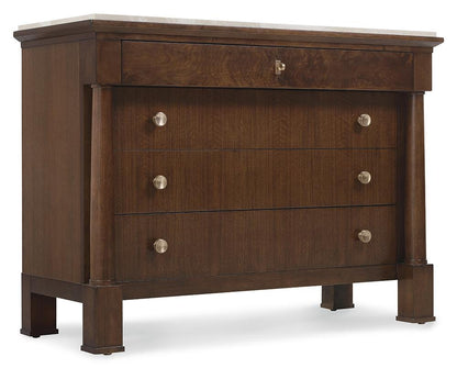 Hooker Furniture - Archives Four-Drawer Chest in Dark Wood - 6123-90010-89 veiw 2