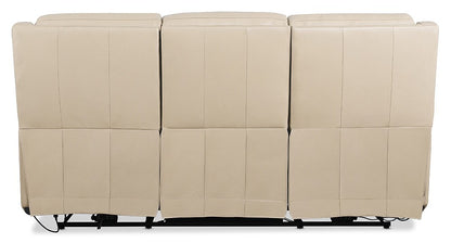Hooker Furniture - Nelson Zero Gravity Power Sofa with Power Headrests and Lumbar in Beige - SS836-PHZL3-070 veiw 3
