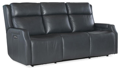 Hooker Furniture - Nelson Zero Gravity Power Sofa with Power Headrest and Lumbar in Blue - SS836-PHZL3-049 veiw 1