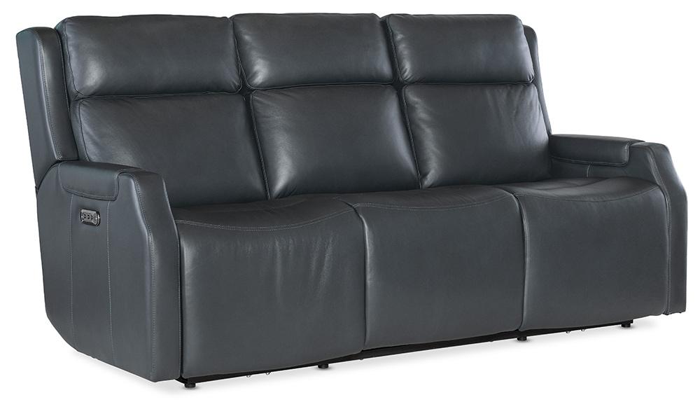 Hooker Furniture - Nelson Zero Gravity Power Sofa with Power Headrest and Lumbar in Blue - SS836-PHZL3-049 veiw 2
