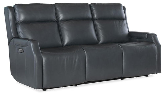 Hooker Furniture - Nelson Zero Gravity Power Sofa with Power Headrest and Lumbar in Blue - SS836-PHZL3-049 veiw 2