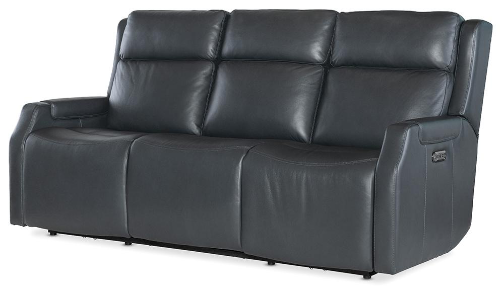 Hooker Furniture - Nelson Zero Gravity Power Sofa with Power Headrest and Lumbar in Blue - SS836-PHZL3-049 veiw 3