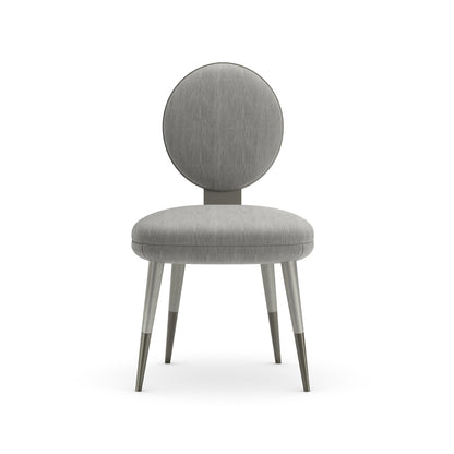 Caracole - Apollo Dining Chair in Brushed Deep Bronze - CLA-024-283
