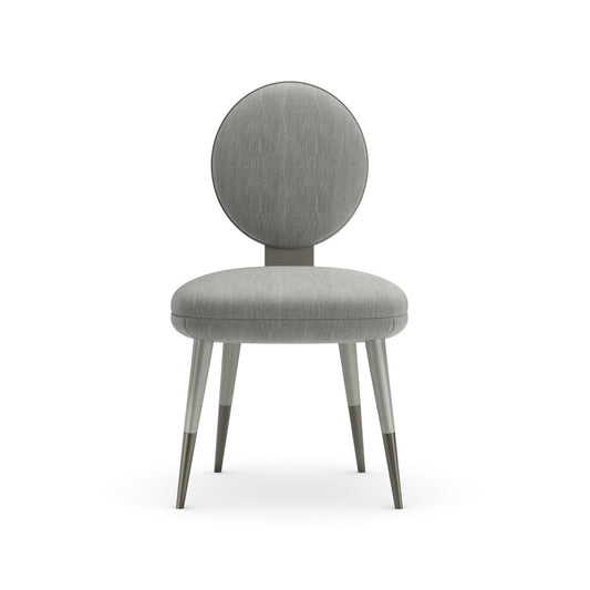 Caracole - Apollo Dining Chair in Brushed Deep Bronze - CLA-024-283