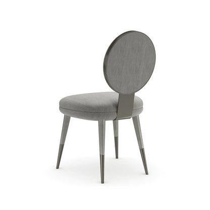 Caracole - Apollo Dining Chair in Brushed Deep Bronze - CLA-024-283