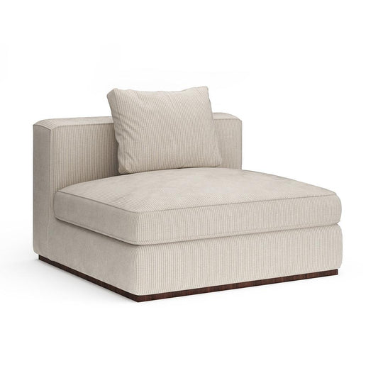 Caracole - Bello Armless Chair in White - UPH-024-AC1-B veiw 1