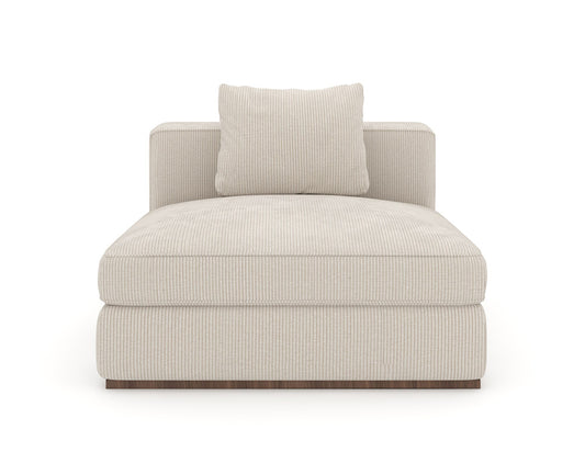Caracole - Bello Armless Chair in White - UPH-024-AC1-B