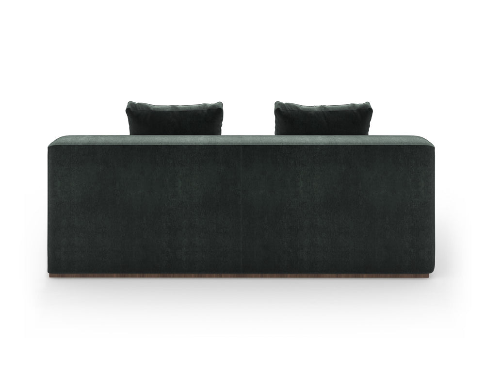Caracole - Bello Armless Sofa in Green - UPH-024-AS1-A