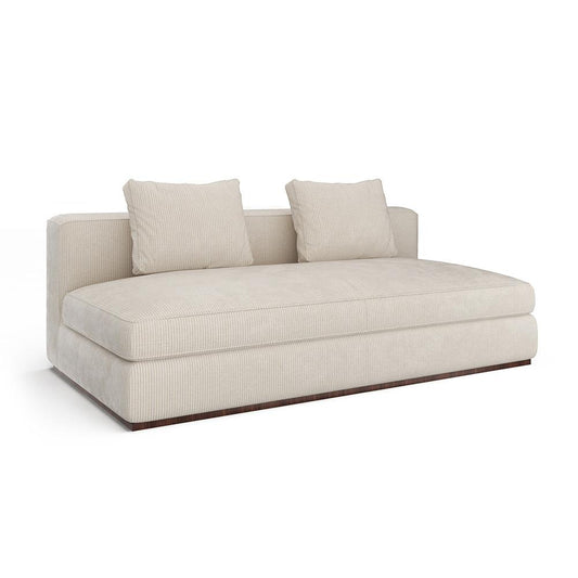 Caracole - Bello Armless Sofa in White - UPH-024-AS1-B veiw 1