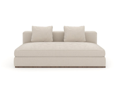 Caracole - Bello Armless Sofa in Green - UPH-024-AS1-A