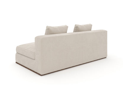 Caracole - Bello Armless Sofa in Green - UPH-024-AS1-A