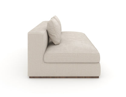 Caracole - Bello Armless Sofa in Green - UPH-024-AS1-A
