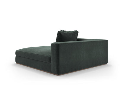 Caracole - Bello Corner Laf Chaise in Green - UPH-024-CHL1-A