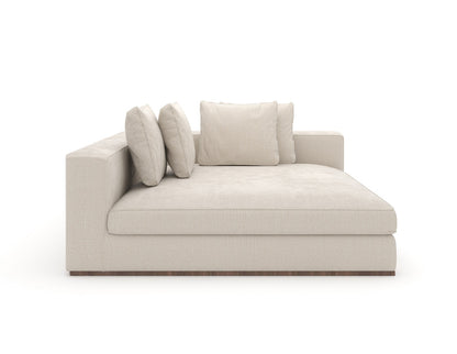 Caracole - Bello Corner Laf Chaise in Green - UPH-024-CHL1-A