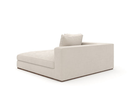 Caracole - Bello Corner Laf Chaise in Green - UPH-024-CHL1-A