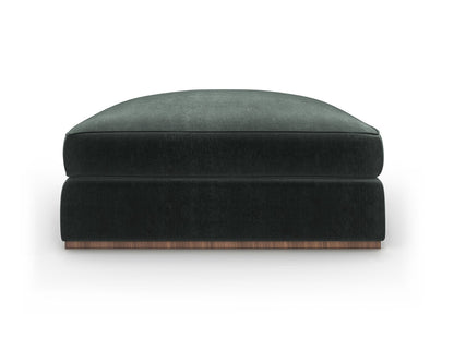 Caracole - Bello Ottoman in Green - UPH-024-041-A