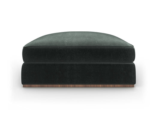 Caracole - Bello Ottoman in Green - UPH-024-041-A