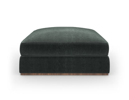 Caracole - Bello Ottoman in Green - UPH-024-041-A