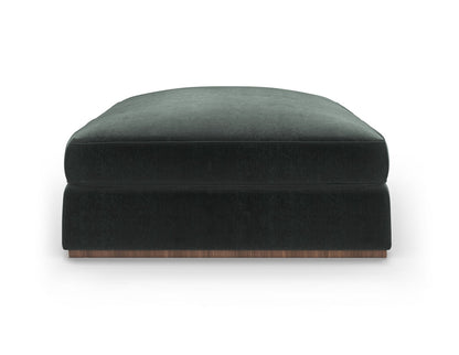 Caracole - Bello Ottoman in Green - UPH-024-041-A