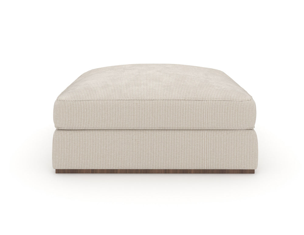 Caracole - Bello Ottoman in Green - UPH-024-041-A