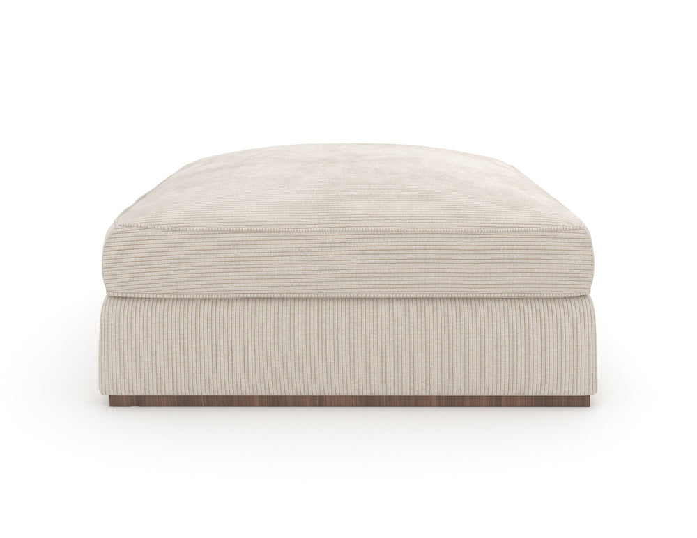 Caracole - Bello Ottoman in Green - UPH-024-041-A