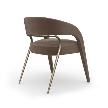 Caracole - Gazelle Dining Chair in Brown - CLA-024-291