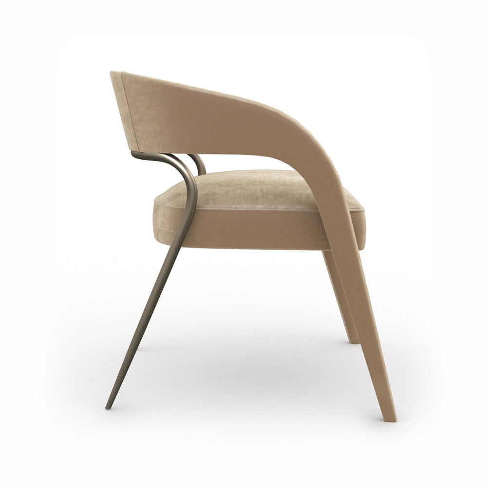 Caracole - Gazelle Dining Chair in Brown - CLA-024-291