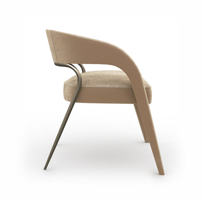 Caracole - Gazelle Dining Chair in Brown - CLA-024-291