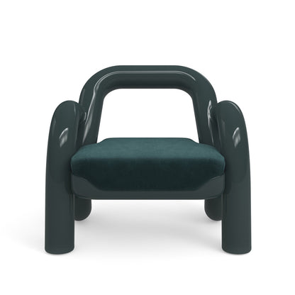 Caracole - Gelee Accent Chair in Apatite Gloss - UPH-024-131-A