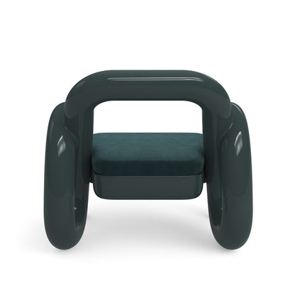 Caracole - Gelee Accent Chair in Apatite Gloss - UPH-024-131-A