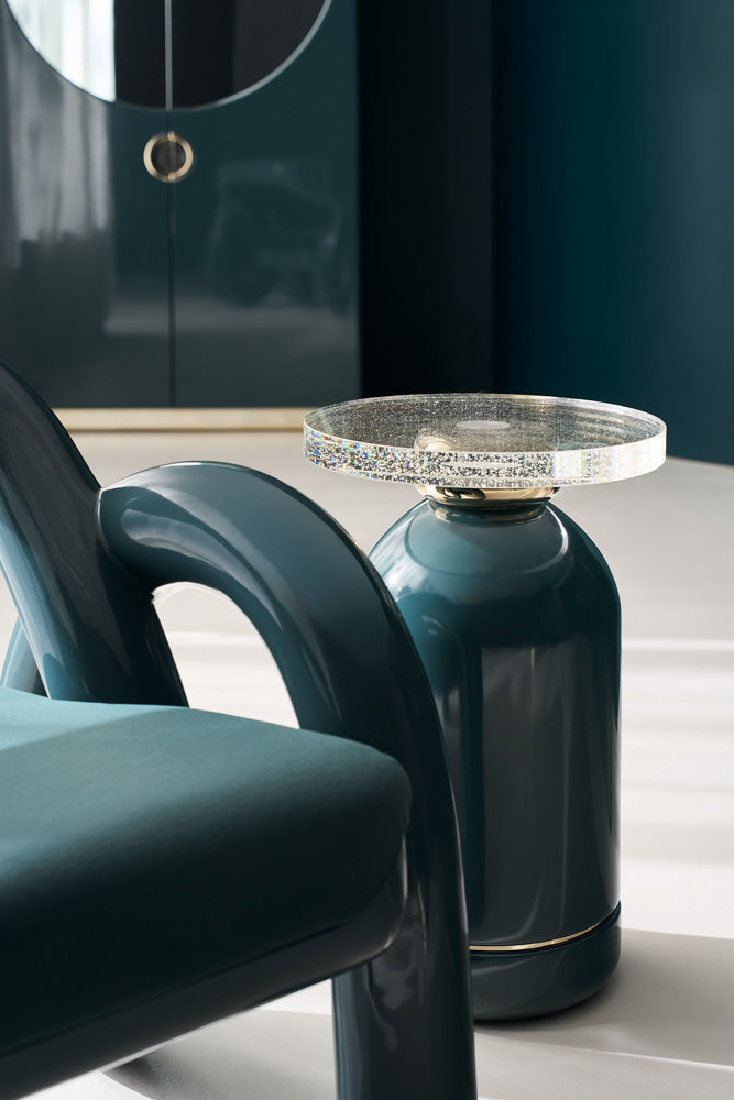Caracole - Gelee Accent Table in Apatite Gloss - CLA-024-414