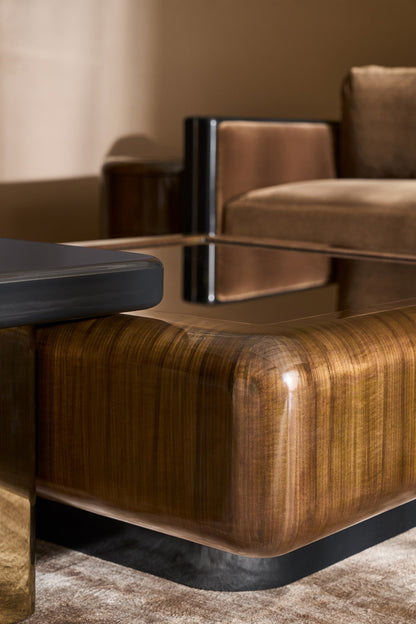 Caracole - Gelee Accent Table in Chocolate Truffle - CLA-024-427