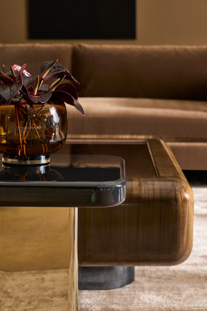 Caracole - Gelee Accent Table in Chocolate Truffle - CLA-024-427