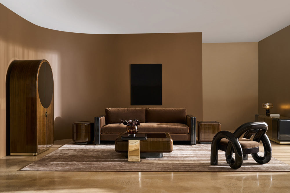 Caracole - Gelee Accent Table in Chocolate Truffle - CLA-024-427