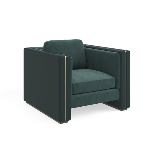 Caracole - Gelee Chair  in Apatite Gloss - UPH-024-232-A veiw 1
