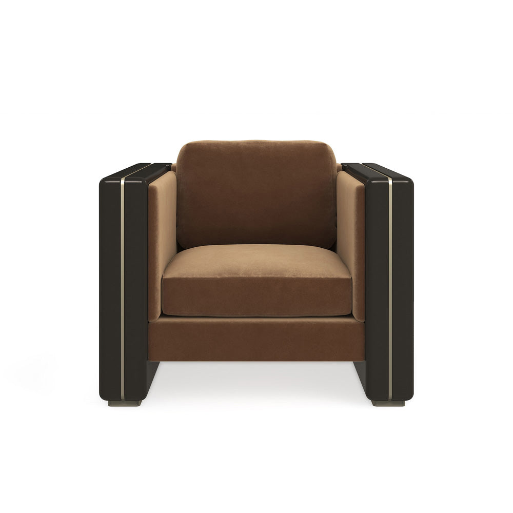 Caracole - Gelee Chair in Chocolate Truffle - UPH-024-233-A